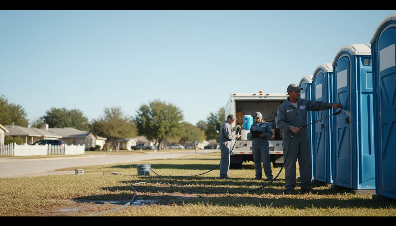 Long-Term Portable Toilet Rental in Foley, AL near me